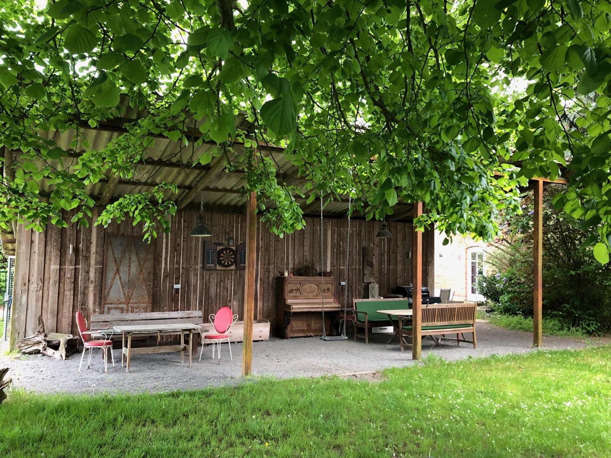 Romantische Ferienwohnung Unter Den Linden Buchholz  Kültér fotó